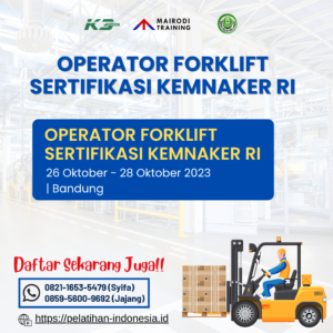 Operator Forklift- Kemnaker RI
