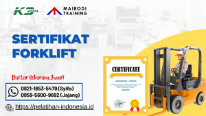 Sertifikat Forklift