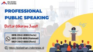 Pelatihan Professional Public Speaking