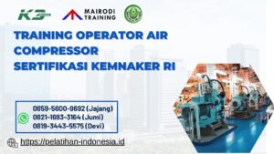 Training Operator Air Compressor - Sertifikasi Kemnaker RI