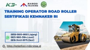 Operator Road Roller- Sertifikasi Kemnaker RI 2023