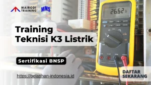 teknisi k3 listrik sertifikasi bnsp
