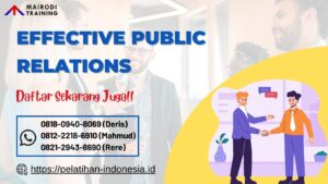 EFFECTIVE PUBLIC RELATIONS