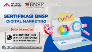 Sertifikasi BNSP Digital Marketing Mairodi Training
