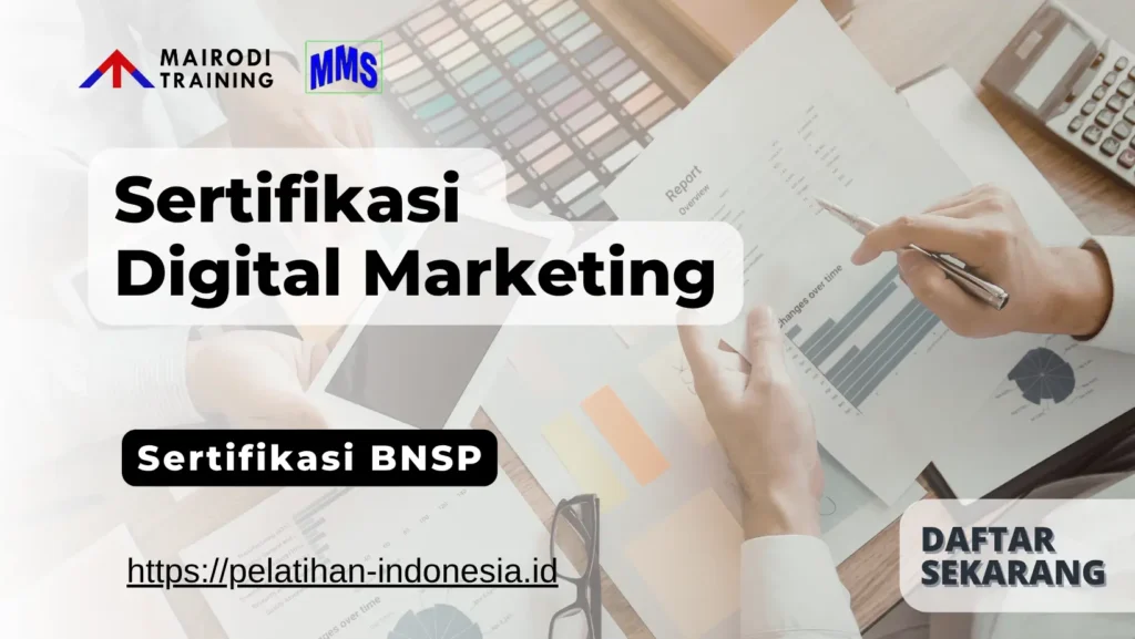 sertifikasi bnsp digital marketing