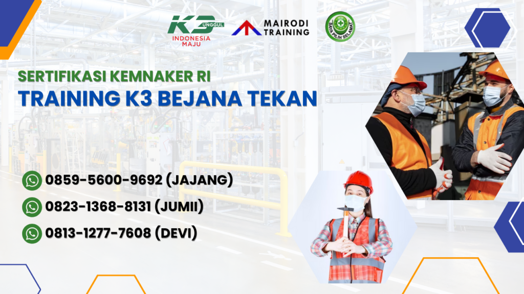 Training K3 Bejana Tekan