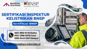 Sertifikasi Inspektur Kelistrikan BNSP - Mairodi Training