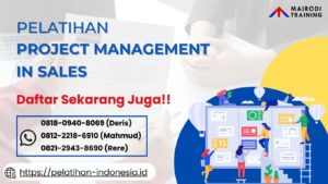 training project management in sales