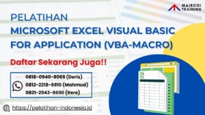 training vba excel