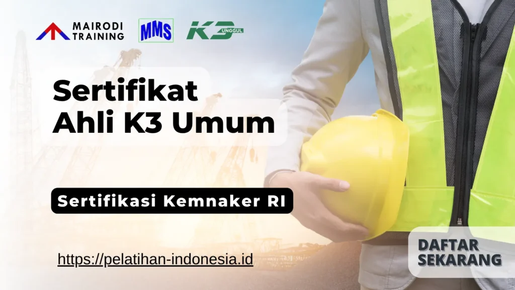 sertifikat ahli k3 umum