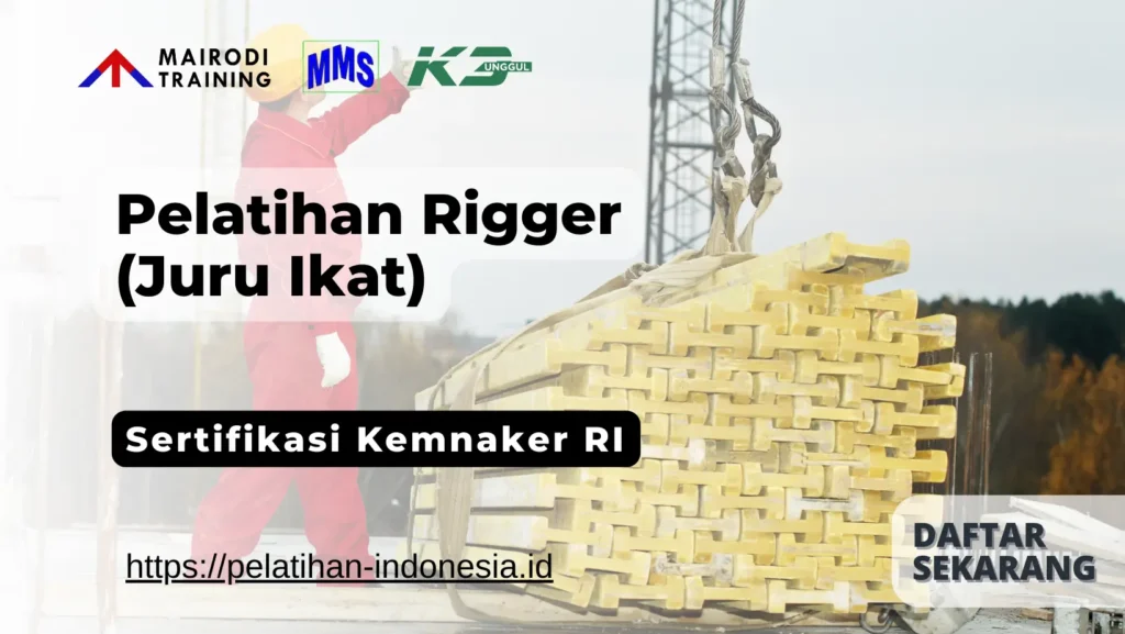 pelatihan rigger sertifikasi kemnaker