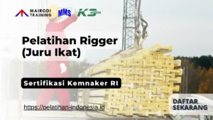 pelatihan rigger sertifikasi kemnaker