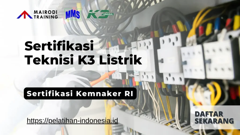 sertifikasi k3 listrik kemnaker