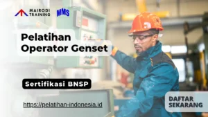 pelatihan operator genset bnsp