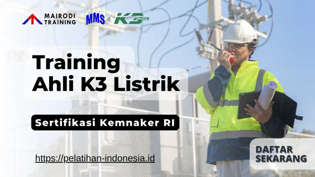 training ahli k3 listrik kemnaker