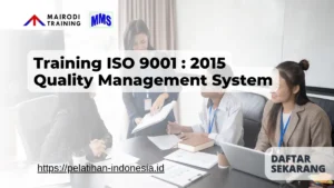 Training ISO 9001 2015 Quality Management System