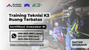 k3 ruang terbatas sertifikasi kemnaker