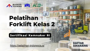 pelatihan forklift kelas 2