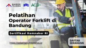 pelatihan operator forklift di bandung