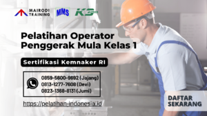 pelatihan operator penggerak mula kelas 1