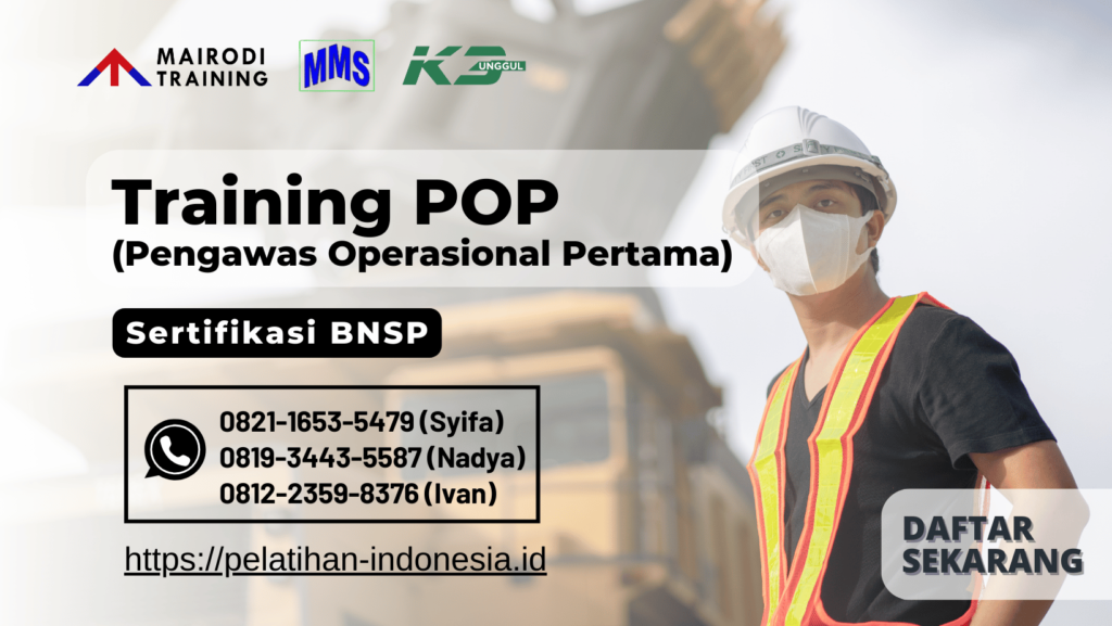 training pop sertifikasi bnsp