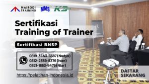 sertifikasi training of trainer bnsp