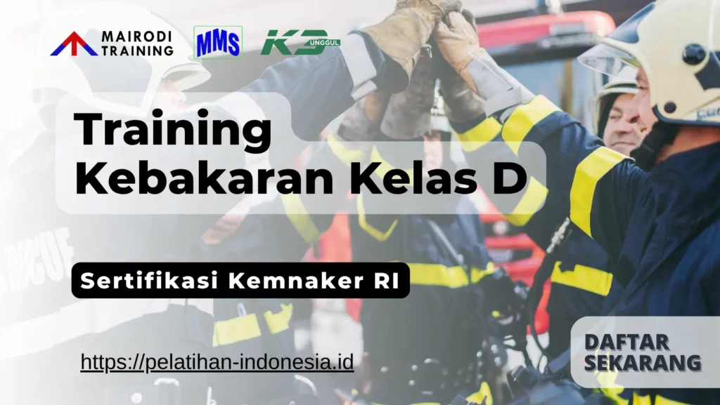 training kebakaran kelas d