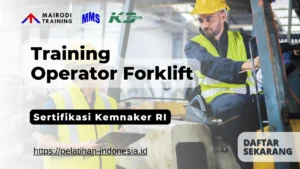 training operator forklift kemnaker