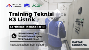 teknisi listrik k3 kemnaker