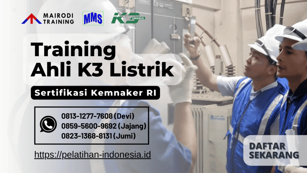 training ak3 listrik kemnaker
