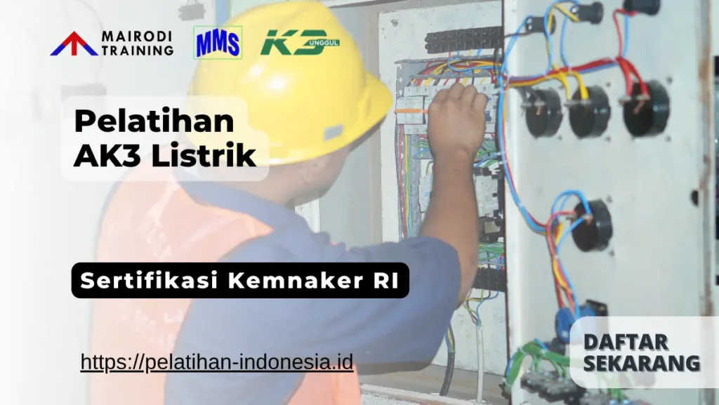 pelatihan ak3 listrik kemnaker