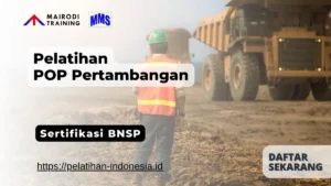 pelatihan pop pertambangan
