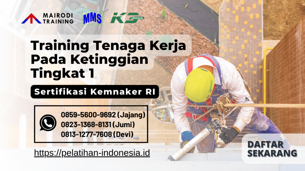 training tkpk 1 kemnaker