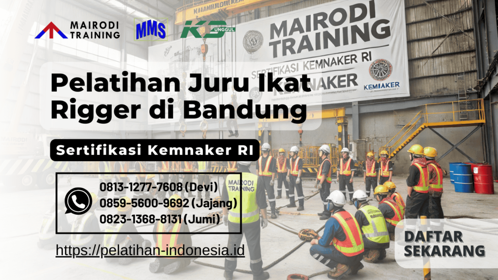 pelatihan juru ikat rigger