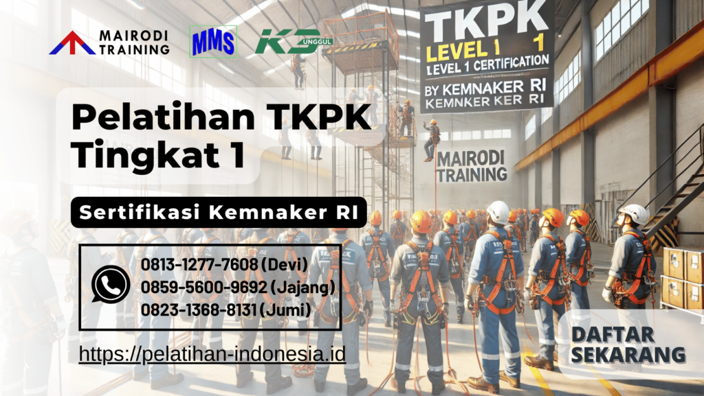 pelatihan tkpk tingkat 1