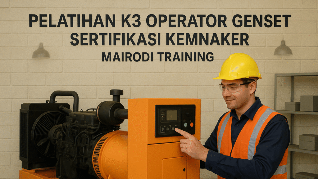 pelatihan k3 operator genset