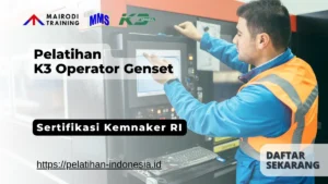 pelatihan k3 operator genset