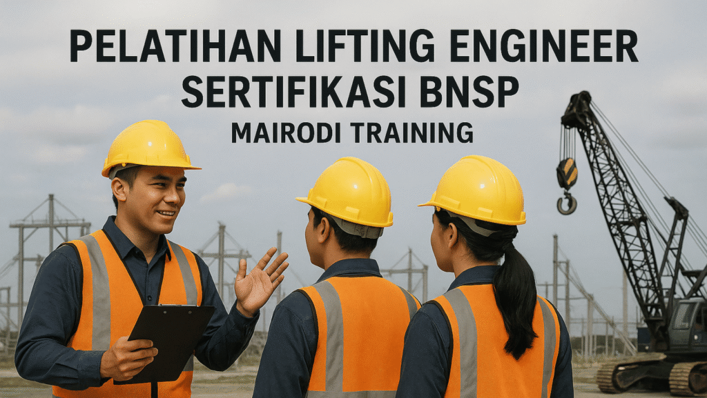 pelatihan lifting engineer bnsp