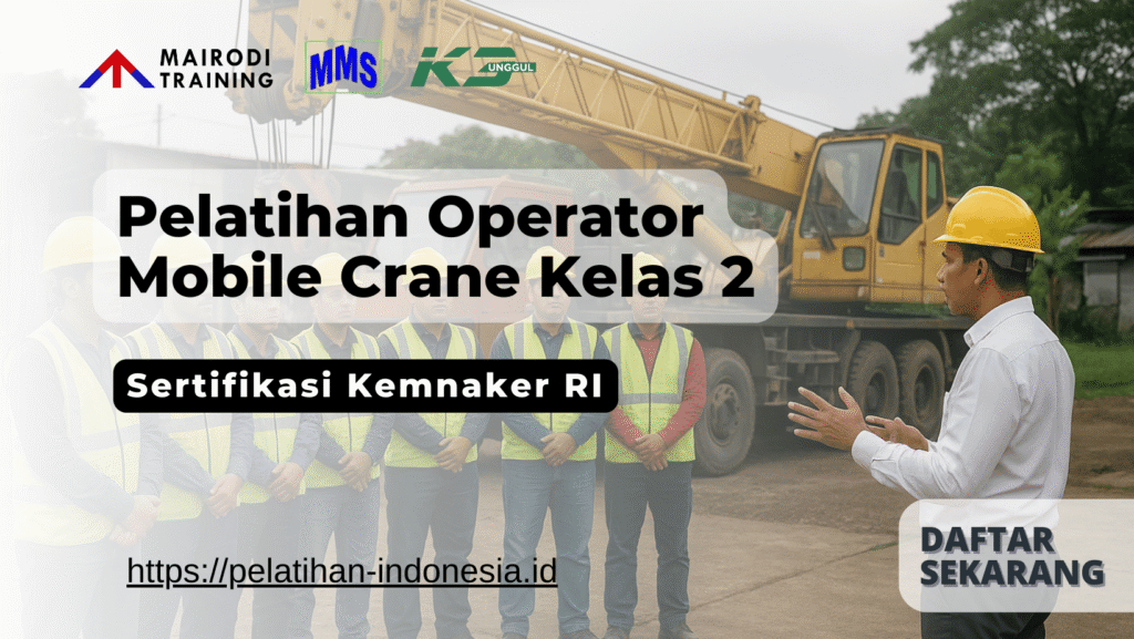 pelatihan operator mobile crane kelas 2
