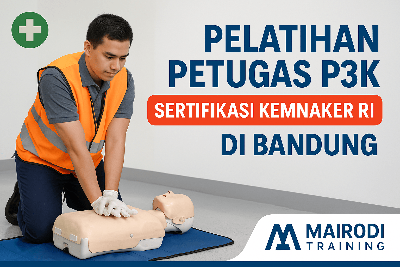pelatihan petugas p3k sertifikasi kemnaker ri di bandung