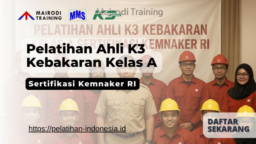 Pelatihan Ahli K3 Kebakaran Kelas A