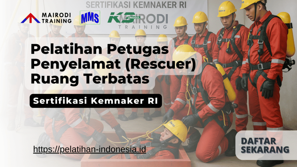 Pelatihan Petugas Penyelamat (Rescuer) Ruang Terbatas