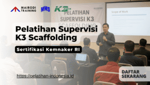 pelatihan supervisi k3 scaffolding
