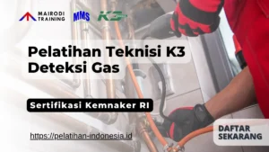 pelatihan teknisi k3 deteksi gas