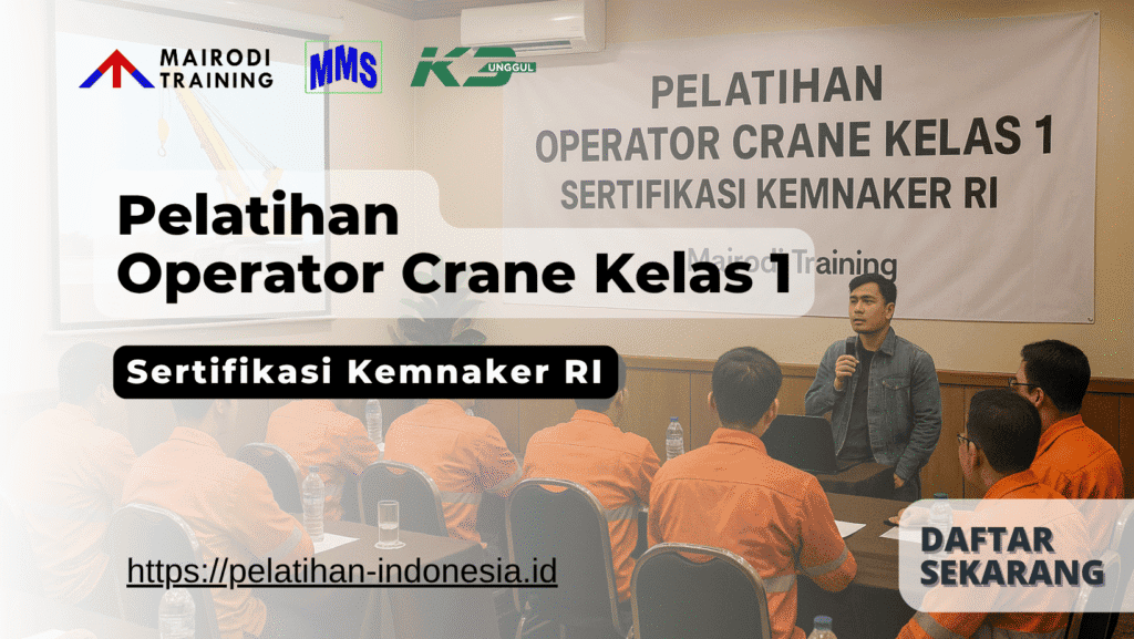 pelatihan operator crane kelas 1