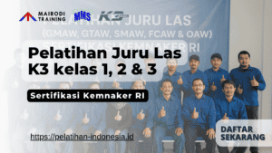 pelatihan juru las kemnaker