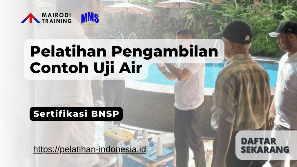 pelatihan pengambilan contoh uji air