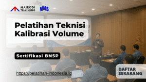pelatihan teknisi kalibrasi volume