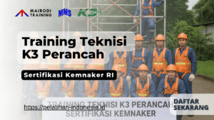 training teknisi k3 perancah