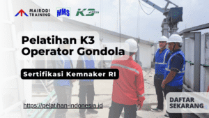 pelatihan operator gondola sertifikasi kemnaker